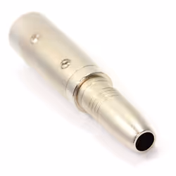 kenable 000789 cable gender changer XLR 6.35mm Metallic