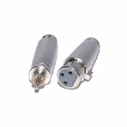 kenable 000790 cable gender changer RCA XLR Metallic