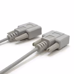 kenable 000818 serial cable Beige 10 m DB9