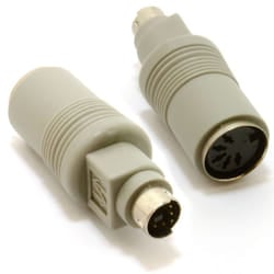 kenable 000847 cable gender changer PS/2 AT Grey