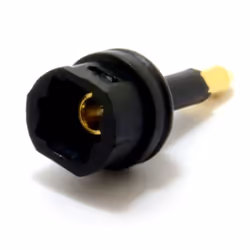 kenable 001014 cable gender changer 3.5 mm TOSLink Black