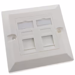 kenable 001075, White, Conventional, Any brand, RJ-45, 80 g, 1 pc(s)