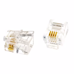 kenable 001254 wire connector RJ11 Transparent