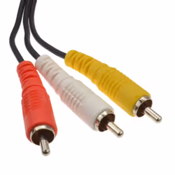 kenable 001317 audio cable 3 m 2.5mm 3 x RCA Black, Red, White, Yellow