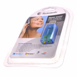 USB Headset Adapter Soundcard Audio Headphone and Mic 2 x 3.5mm Sockets