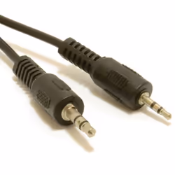 kenable 001477 audio cable 1.5 m 3.5mm 2.5mm Black