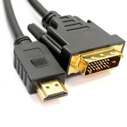 kenable DVI D 24+1pin Male to HDMI Digital Video Cable Lead GOLD 10m
