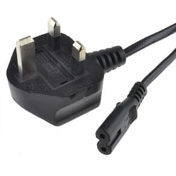 kenable 001618 power cable Black 10 m Power plug type G C7 coupler