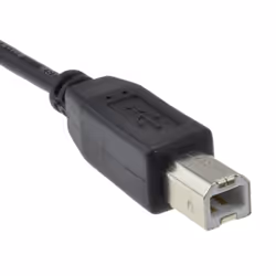 kenable USB 2.0 24AWG High Speed Cable Printer Lead A to B BLACK 3m