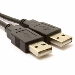 kenable 001664, 1.8 m, USB A, USB A, USB 2.0, Black