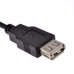 kenable 001668 USB cable USB 2.0 0.5 m USB A Black