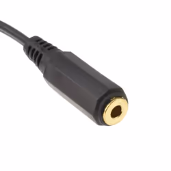 kenable 001716 audio cable 0.19 m 3.5mm 2 x RCA Black