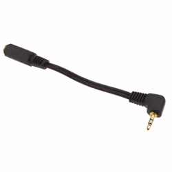 kenable 001721 audio cable 0.1 m 2.5mm 3.5mm Black
