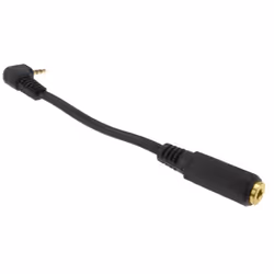 kenable 001721 audio cable 0.1 m 2.5mm 3.5mm Black