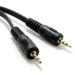 kenable 001776 audio cable 1 m 2.5mm Black