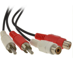 kenable 001819 audio cable 1.2 m 2 x RCA Black, Red, White
