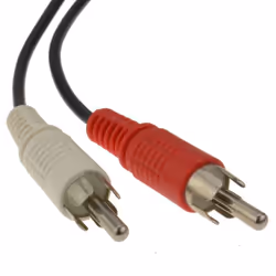 kenable 001819 audio cable 1.2 m 2 x RCA Black, Red, White