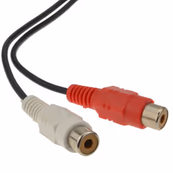 kenable 001819 audio cable 1.2 m 2 x RCA Black, Red, White