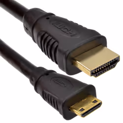 kenable 001883, 5 m, HDMI Type C (Mini), HDMI Type A (Standard), 2560 x 1600 pixels, 10.2 Gbit/s, Black