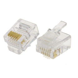 kenable 001937 wire connector RJ12 Transparent