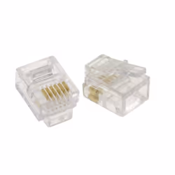 kenable 001937 wire connector RJ12 Transparent
