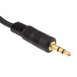 kenable 001948 audio cable 15 m 3.5mm 2 x RCA Black