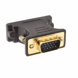 kenable 001974 cable gender changer VGA DVI-I Black