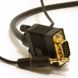 kenable 001978 VGA cable 2 m VGA (D-Sub) Black