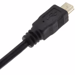 kenable 002001 USB cable USB 2.0 0.5 m USB A Mini-USB B Black