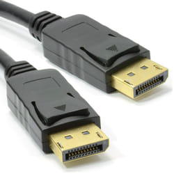 kenable 002012 DisplayPort cable 2 m Black