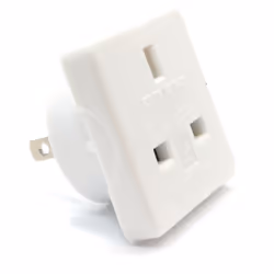 kenable 002030, Type A, Type G (UK), 100 - 250 V, 10 A, White, 30 g