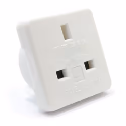 kenable 002030 power plug adapter Type A Type G (UK) White
