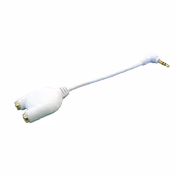 kenable 002042, White, 3.5mm, 3.5mm, Male, Female