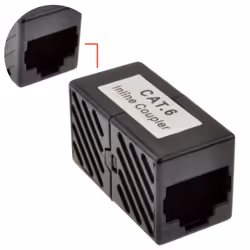 kenable 002237 cable gender changer RJ45 Black