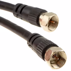 kenable 002250, 1 m, RG-59/U, F, F, Black