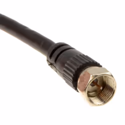 kenable 002250 coaxial cable RG-59/U 1 m F Black