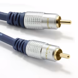 kenable 002367, RCA, Male, RCA, Male, 1 m, Blue