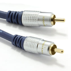 kenable 002367 audio cable 1 m RCA Blue