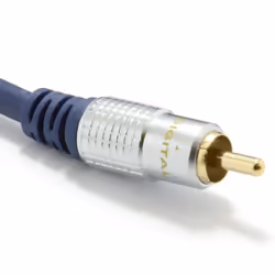 kenable 002367 audio cable 1 m RCA Blue