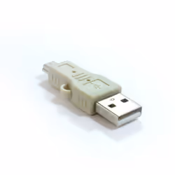 kenable 002388 cable gender changer USB A USB Mini B Beige