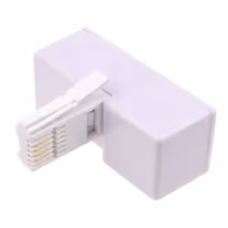 kenable 002425 telephone splitter BS 6312 M 2x BS 6312 F White