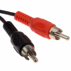 kenable 002470 audio cable 5 m 3.5mm 2 x RCA Black