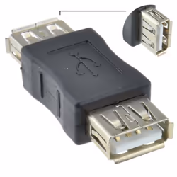 kenable 002623 cable gender changer USB A Black