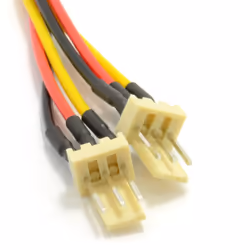 kenable 3 Pin Motherboard Fan Splitter Adapter Cable Lead 15cm