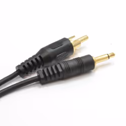 kenable 002649 audio cable 1.2 m 3.5mm RCA Black