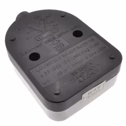 kenable UK Mains Power Rewireable Socket for Extension Cable Single Gang White 13A