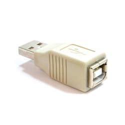kenable 002733 cable gender changer USB Type A USB Type B White