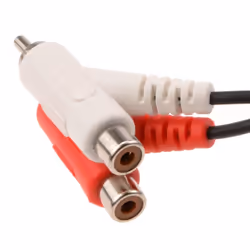 kenable 002902 audio cable 1 m 2 x RCA Black, Red, White