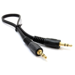kenable 002918 audio cable 0.25 m 3.5mm Black
