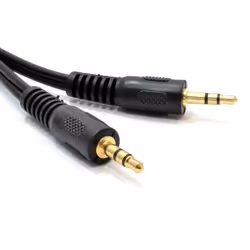 kenable 002918 audio cable 0.25 m 3.5mm Black